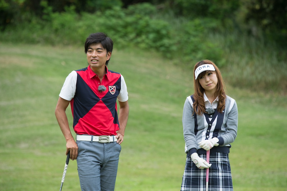 ゴルフコースで理想的なレッスンを実践